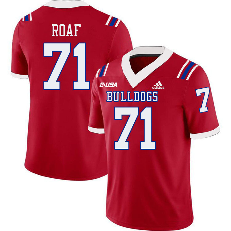 Willie Roaf Louisiana Tech Jersey,LA Tech Bulldogs Football Jerseys,Uniforms,Gears-Red